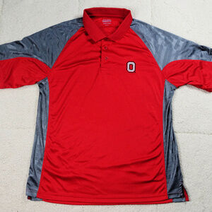 NCAA Ohio State University Athletic Polo Large